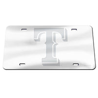Texas Rangers Specialty Acrylic License Plate