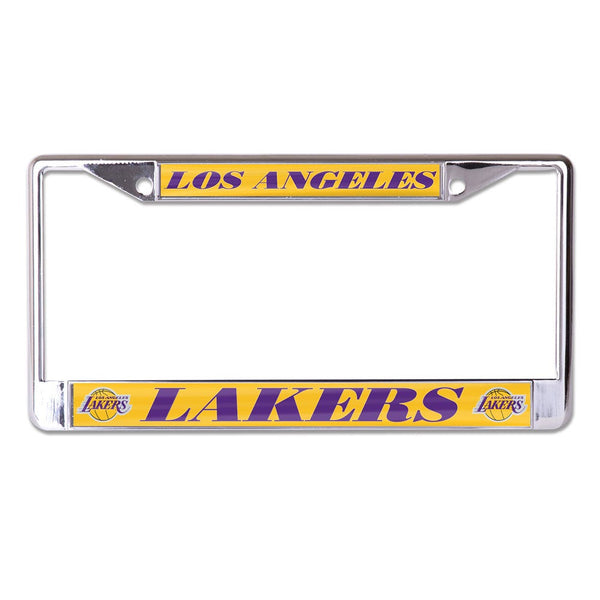 Los Angeles Lakers Lic Plt Frame S/L Printed