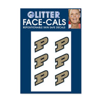 Wholesale-Purdue Boilermakers Glitter Tattoo 6 Pack