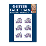 Wholesale-TCU Horned Frogs Glitter Tattoo 6 Pack