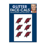 Wholesale-Arkansas Razorbacks Glitter Tattoo 6 Pack