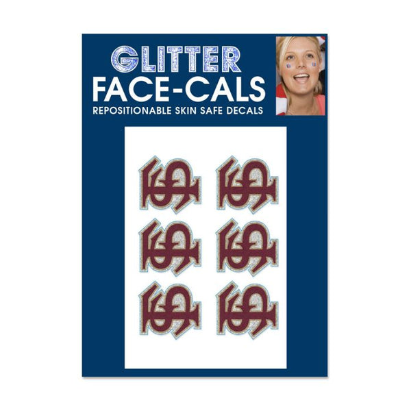 Wholesale-Florida State Seminoles Glitter Tattoo 6 Pack