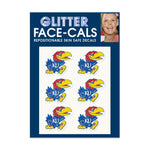 Wholesale-Kansas Jayhawks Glitter Tattoo 6 Pack