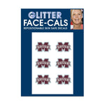 Wholesale-Mississippi State Bulldogs Glitter Tattoo 6 Pack