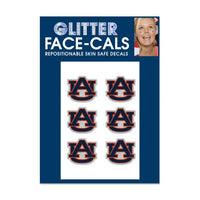 Wholesale-Auburn Tigers Glitter Tattoo 6 Pack