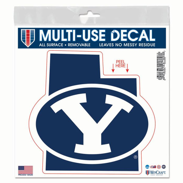 Wholesale-Brigham Young Cougars All Surface Decal 6" x 6"