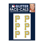 Pittsburgh Pirates Glitter Tattoo 6 Pack