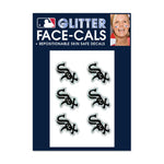 Chicago White Sox Glitter Tattoo 6 Pack