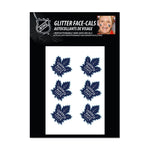 Toronto Maple Leafs Glitter Tattoo 6 Pack