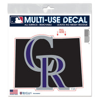 Colorado Rockies state shape All Surface Decal 6" x 6"