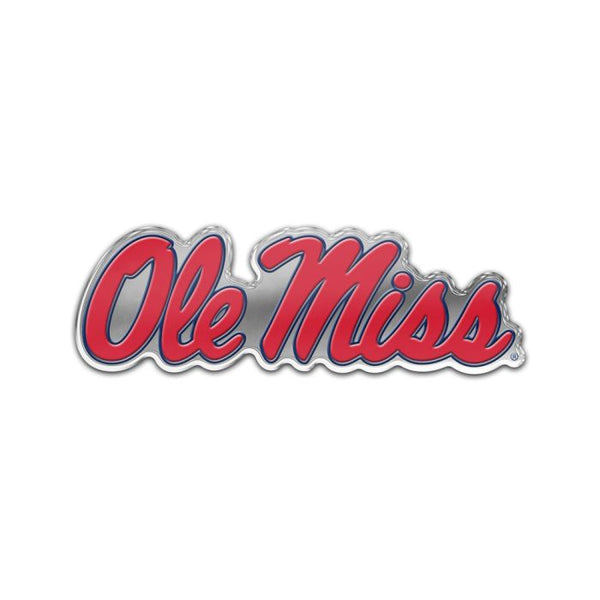 Wholesale-Ole Miss Rebels Auto Badge w/color