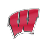 Wholesale-Wisconsin Badgers Auto Badge w/color