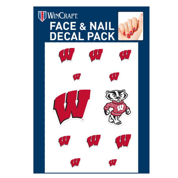 Wholesale-Wisconsin Badgers Nail Cals