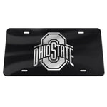 Wholesale-Ohio State Buckeyes BLACKOUT Specialty Acrylic License Plate