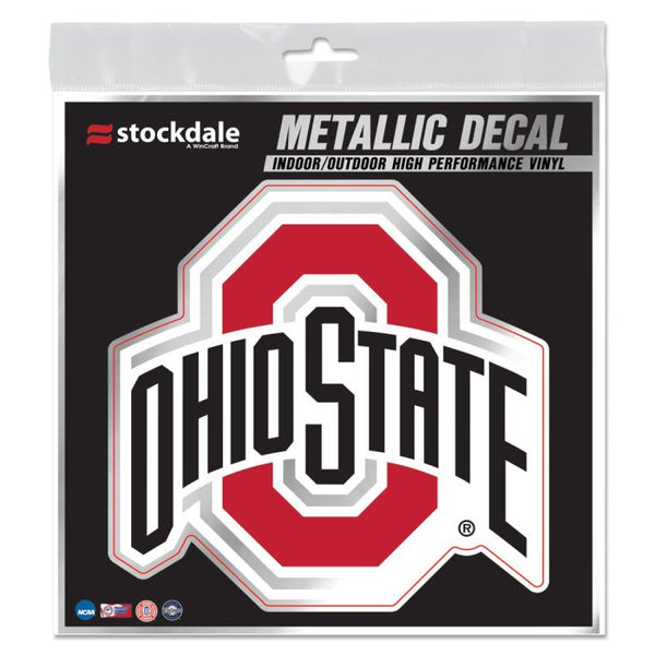 Wholesale-Ohio State Buckeyes Decal Metallic 6" x 6"