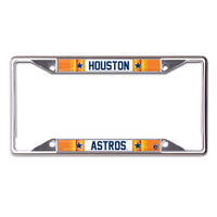 Houston Astros Lic Plt Frame S/S Printed