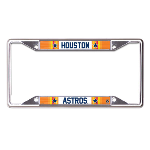 Houston Astros Lic Plt Frame S/S Printed