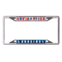 Los Angeles Dodgers Lic Plt Frame S/S Printed