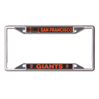 San Francisco Giants Lic Plt Frame S/S Printed