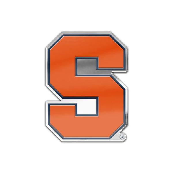 Wholesale-Syracuse Orange Auto Badge w/color