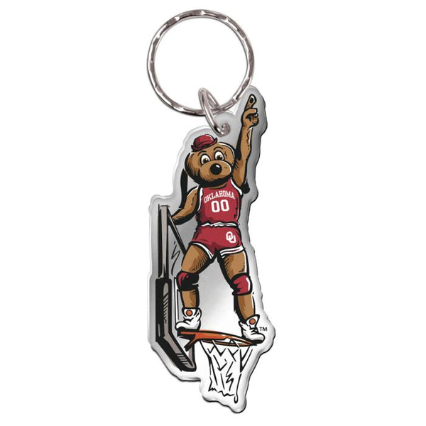 Wholesale-Oklahoma Sooners OKLAHOMA DAWG Keychain Freeform