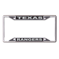 Texas Rangers Lic Plt Frame S/S Printed