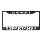 Wholesale-Michigan State Spartans Lic Plt Frame S/L Printed