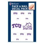 Wholesale-TCU Horned Frogs Nail Cals