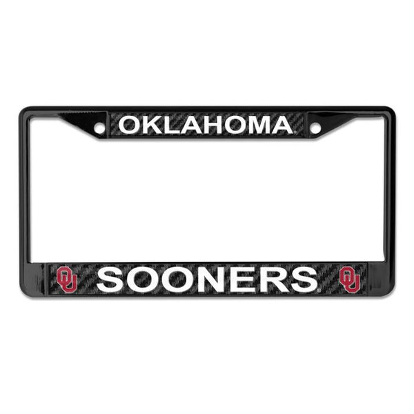 Wholesale-Oklahoma Sooners Lic Plt Frame S/L Printed