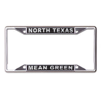 Wholesale-North Texas Mean Green Lic Plt Frame S/S Printed