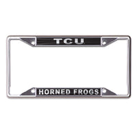 Wholesale-TCU Horned Frogs Lic Plt Frame S/S Printed