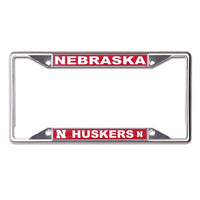 Wholesale-Nebraska Cornhuskers Lic Plt Frame S/S Printed