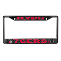 Philadelphia 76ers Lic Plt Frame S/L Printed