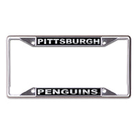 Pittsburgh Penguins Lic Plt Frame S/S Printed