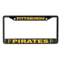 Pittsburgh Pirates Lic Plt Frame S/L Printed