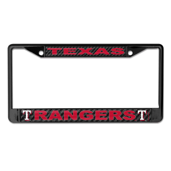 Texas Rangers Lic Plt Frame S/L Printed