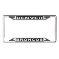 Denver Broncos Lic Plt Frame S/S Printed