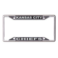 Kansas City Chiefs Lic Plt Frame S/S Printed