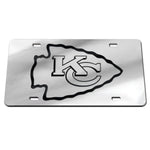 Kansas City Chiefs Specialty Acrylic License Plate