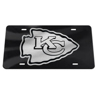Kansas City Chiefs Specialty Acrylic License Plate