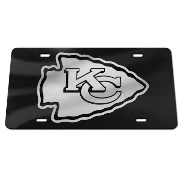 Kansas City Chiefs Specialty Acrylic License Plate