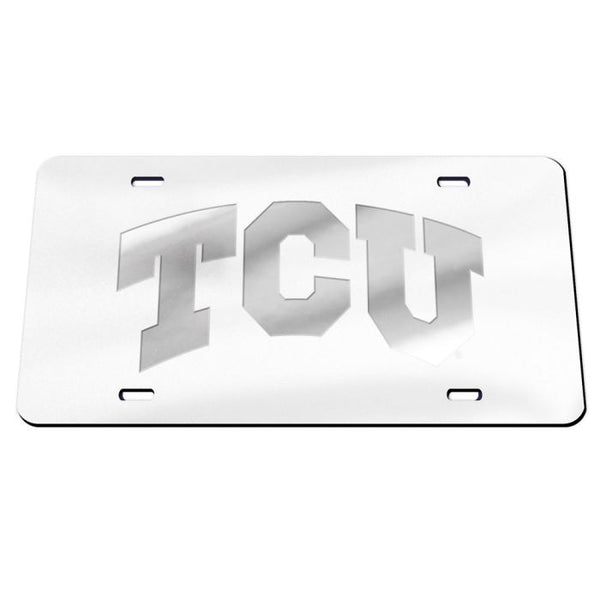 Wholesale-TCU Horned Frogs Acrylic Classic License Plates