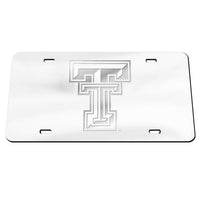 Wholesale-Texas Tech Red Raiders Acrylic Classic License Plates