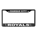 Kansas City Royals Lic Plt Frame S/L Printed