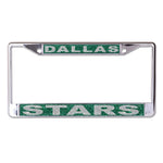 Dallas Stars Lic Plt Frame S/L Printed