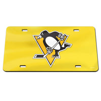 Pittsburgh Penguins Specialty Acrylic License Plate