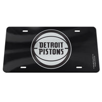 Detroit Pistons Specialty Acrylic License Plate