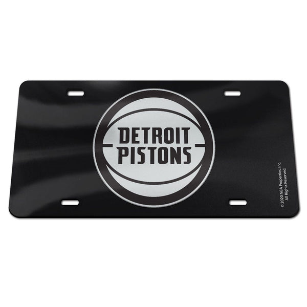 Detroit Pistons Specialty Acrylic License Plate