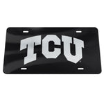 Wholesale-TCU Horned Frogs Specialty Acrylic License Plate