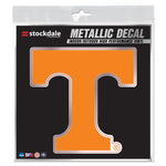 Tennessee Volunteers Decal Metallic 6" x 6"